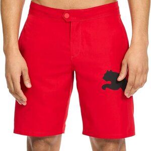 PUMA Mens Essential Core Board Short Red Size 32